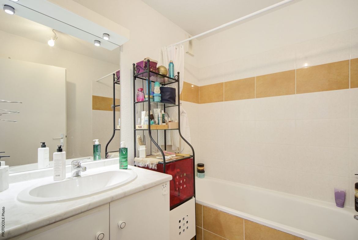 Toulouse Minimes – T2 de 41 m² avec loggia et parking en sous-sol