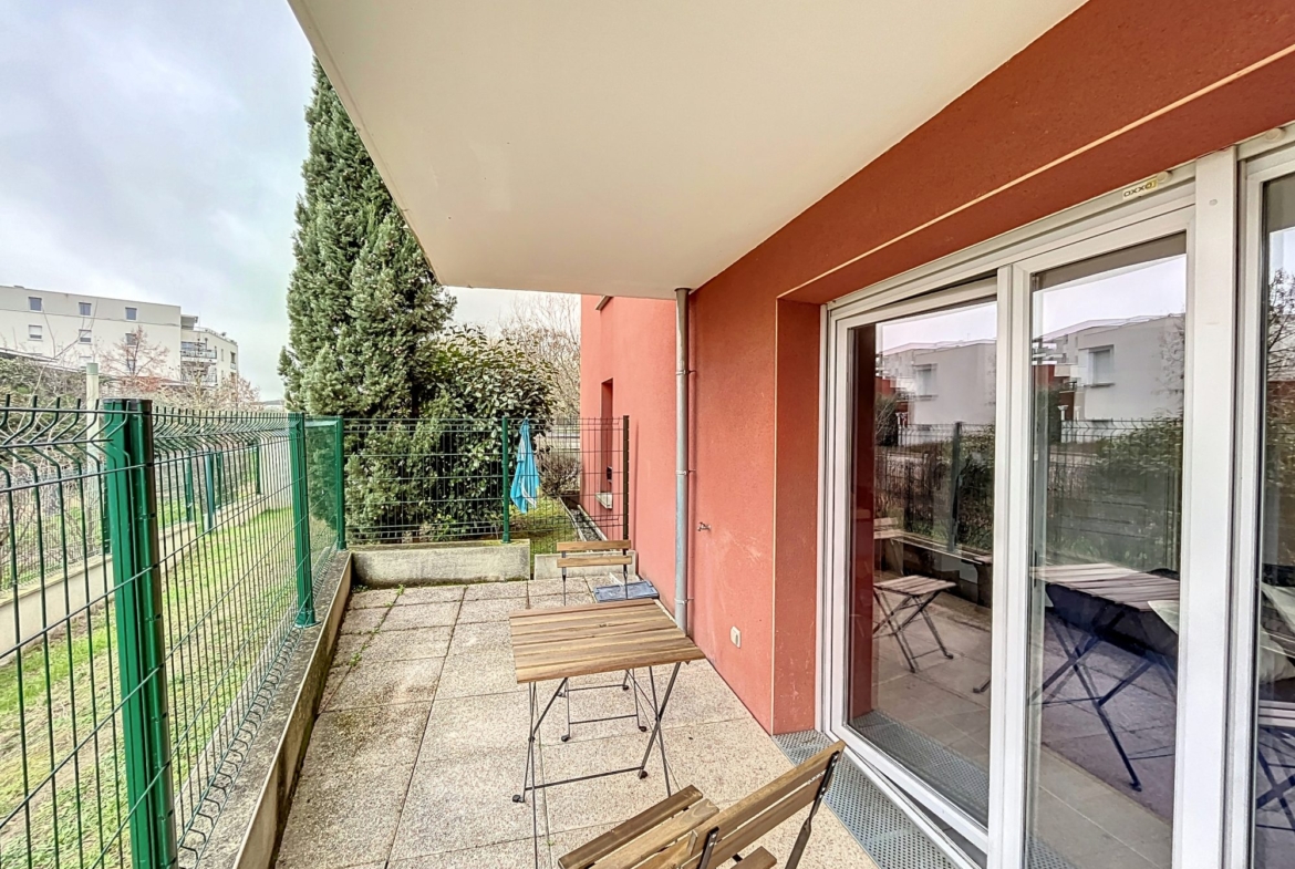 Appartement T3 meublé avec terrasse et parking – Toulouse Borderouge