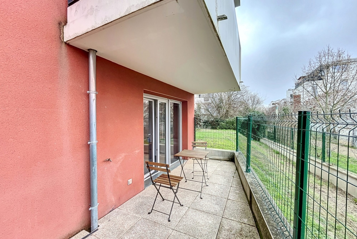 Appartement T3 meublé avec terrasse et parking – Toulouse Borderouge