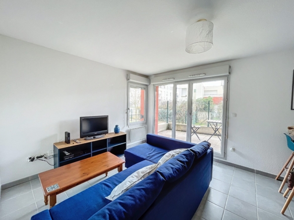 Appartement T3 meublé avec terrasse et parking – Toulouse Borderouge
