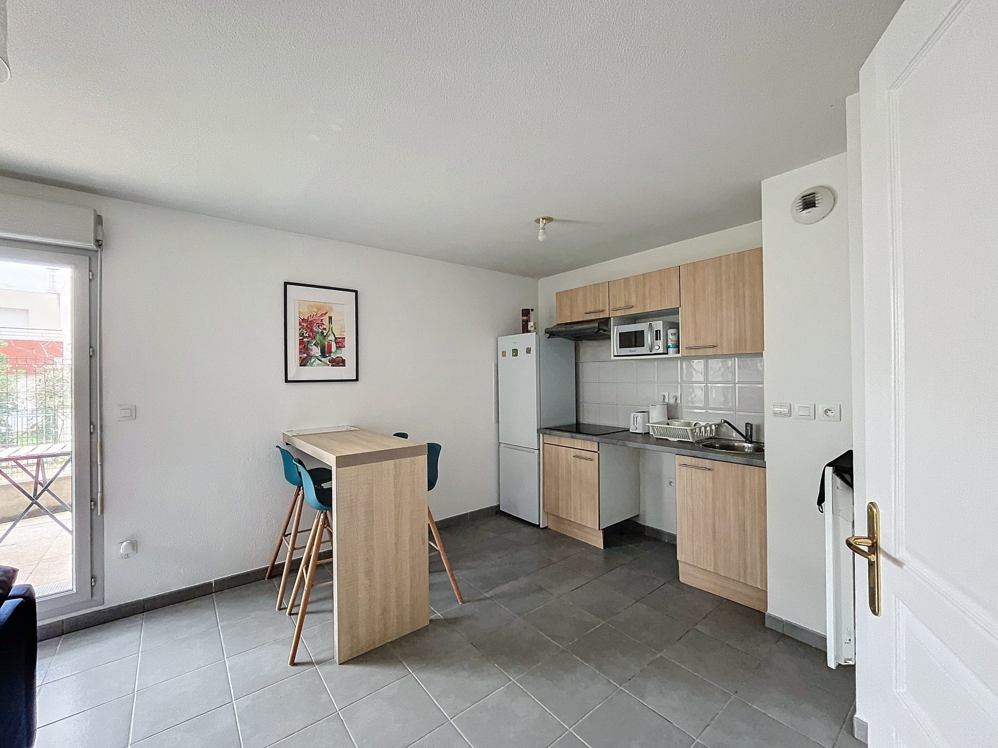 Appartement T3 meublé avec terrasse et parking – Toulouse Borderouge