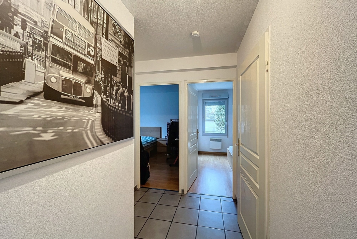 Appartement T3 meublé avec terrasse et parking – Borderouge