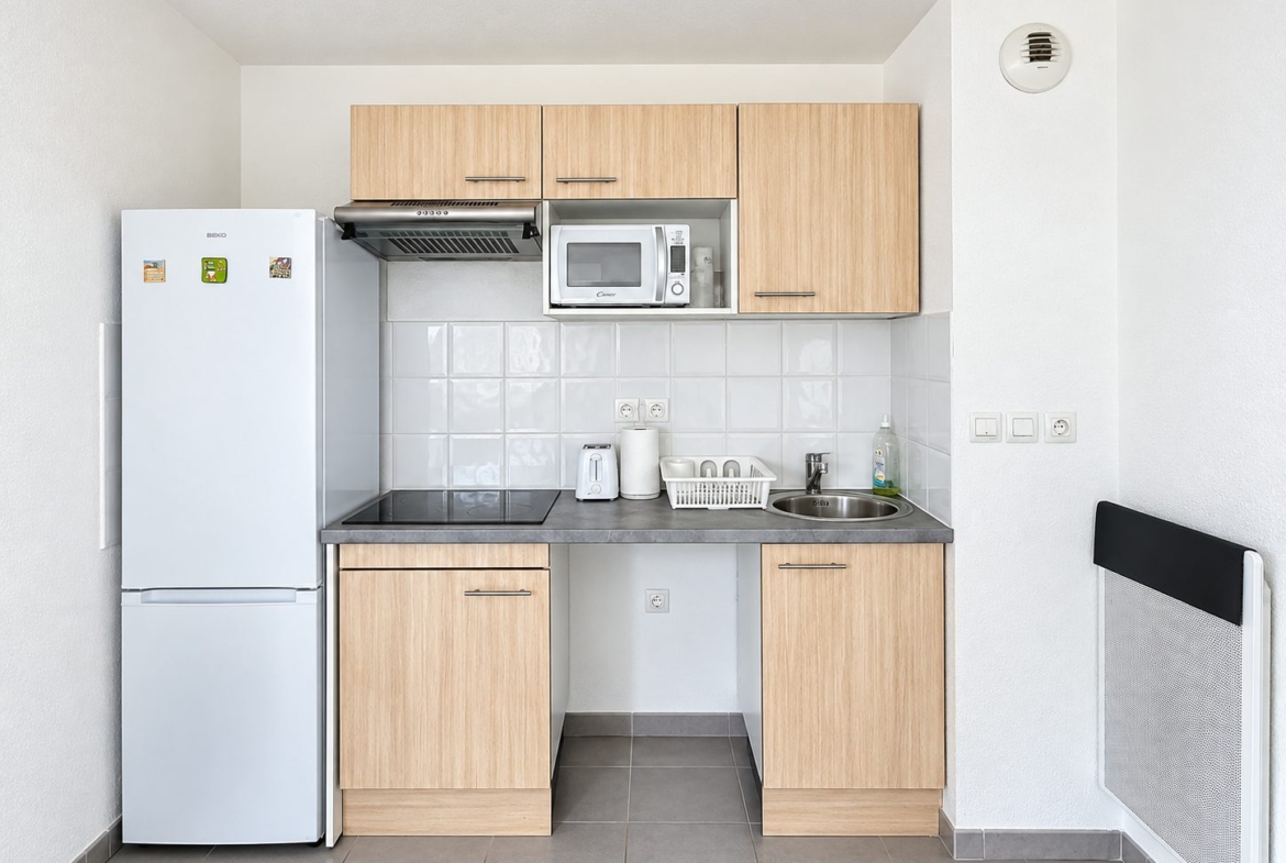 Appartement T3 meublé avec terrasse et parking – Borderouge