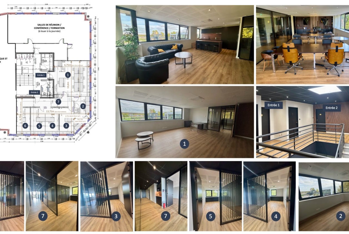 Bureaux à louer à Labège